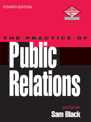 cover image of Practice of Public Relations